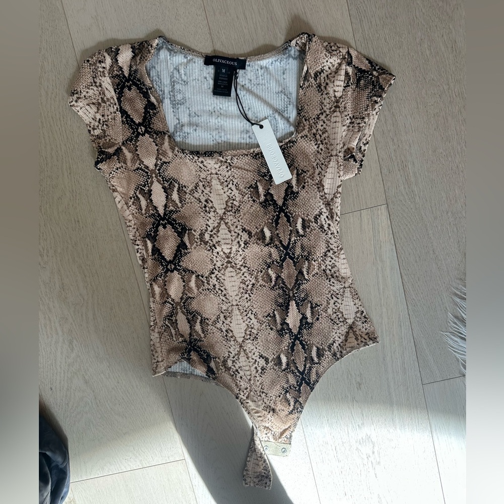 Snake Spandex Bodysuit